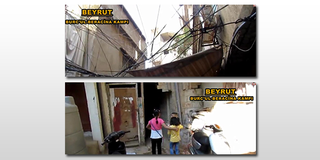 AKİT Burc'ul-Baracina Kampı'na girdi