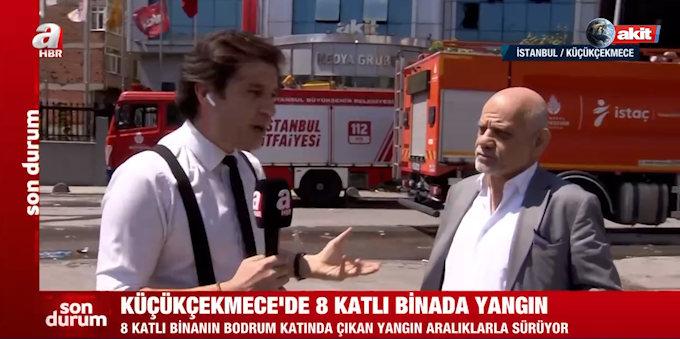 Akit Medya Grubu yangınıyla ilgili ŞOK detaylar… Önce büyük bir patlama sesi duyuldu! Akit’teki yangında İBB ihmali