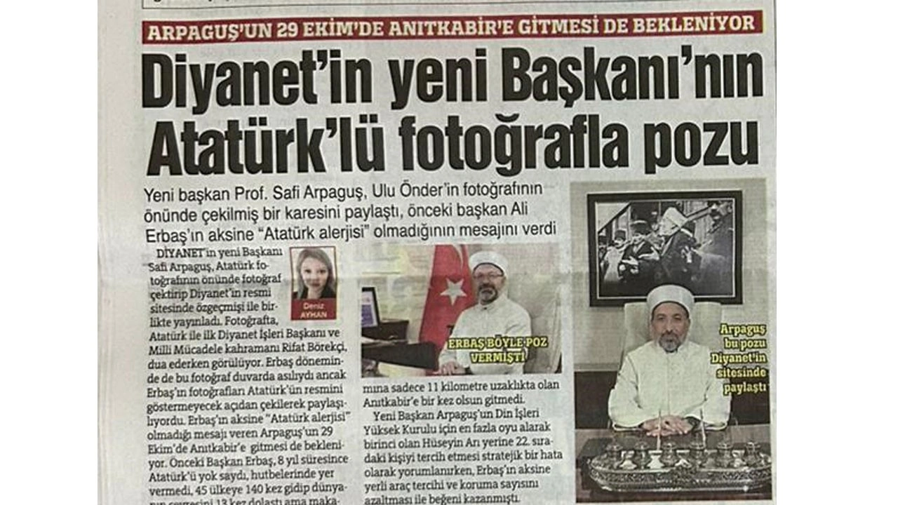 Akit, Sözcü'nün yalanını yakaladı! Diyanet'i karıştırmak için harekete geçtiler