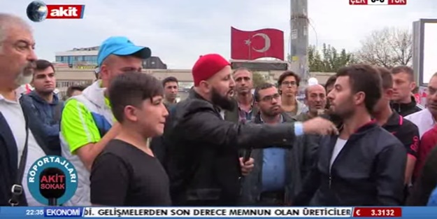 Akit TV muhabiri PKK destekçisi gençleri madara etti!