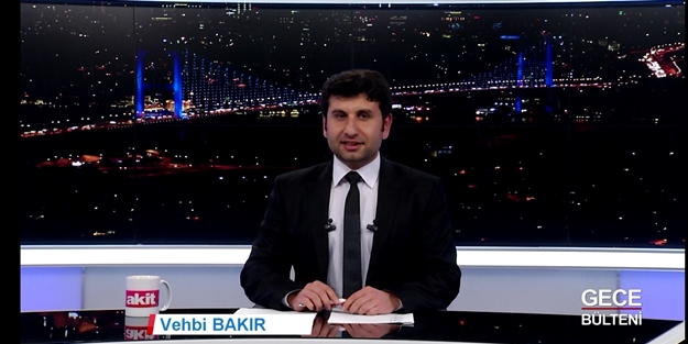 Akit Tv spikeri öyle bir giriş yaptı ki...