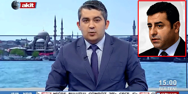 Akit TV Spikeri Selahattin Demirtaş'ı rezil etti - VİDEO