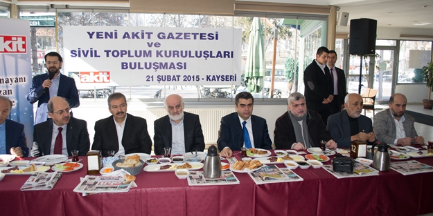 Akit Tv'nin kuruluş tanıtım toplantısı yapıldı