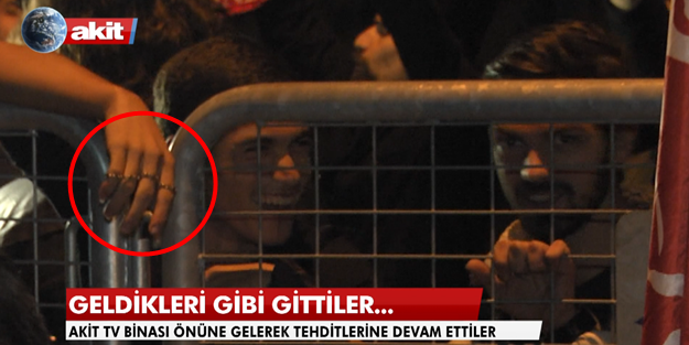 Akit TV'ye geldikleri gibi gittiler!