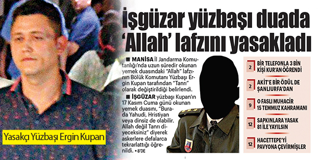 Akit yazdı Allah yasağı kalktı!