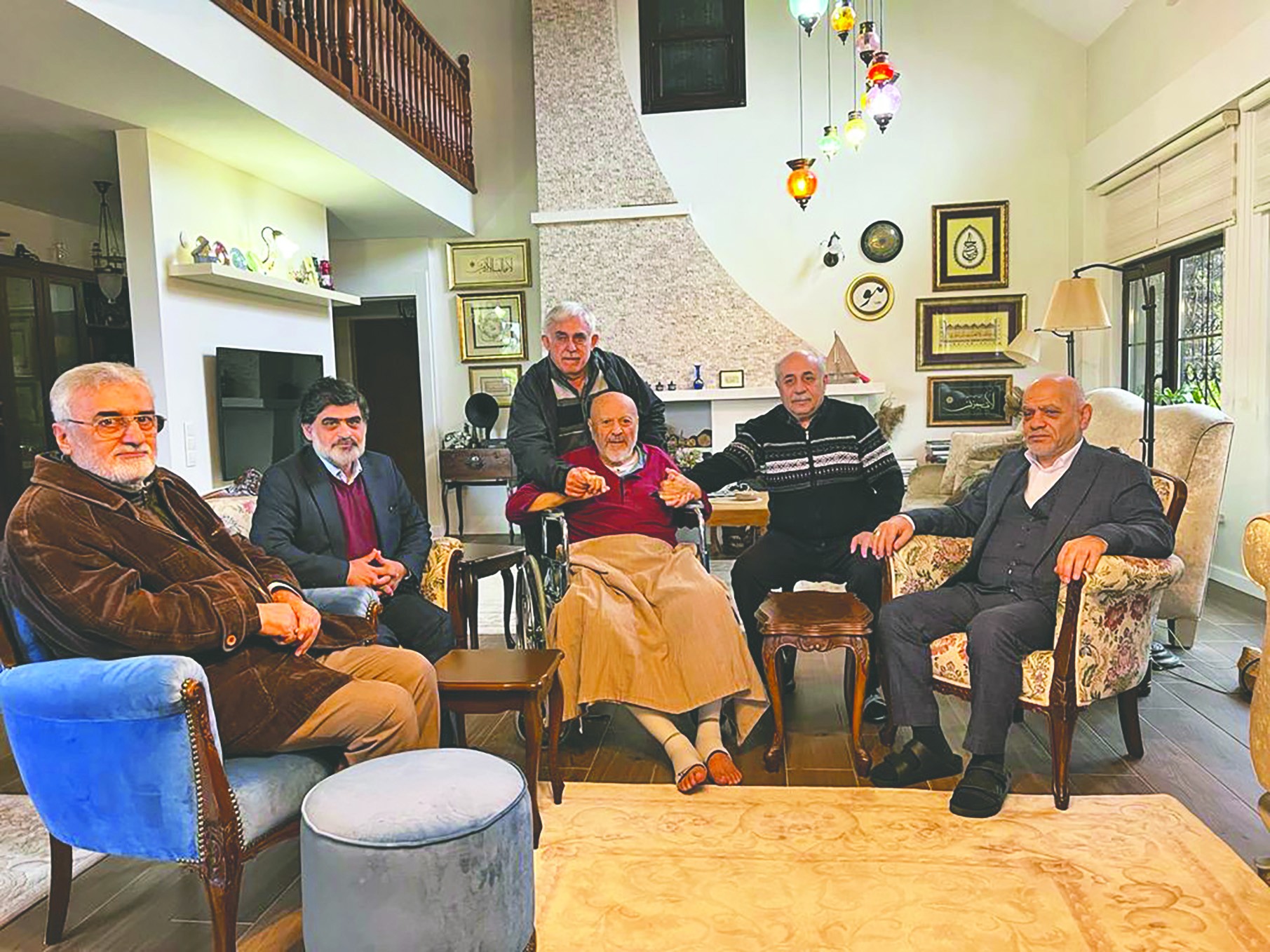 Akit yönetiminden Hasan Aksay’a geçmiş olsun ziyareti