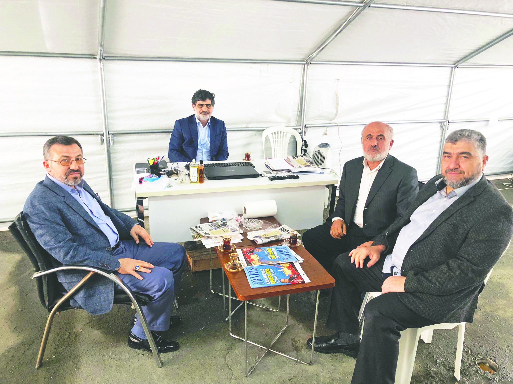 Akit’e destek ziyaretleri sürüyor