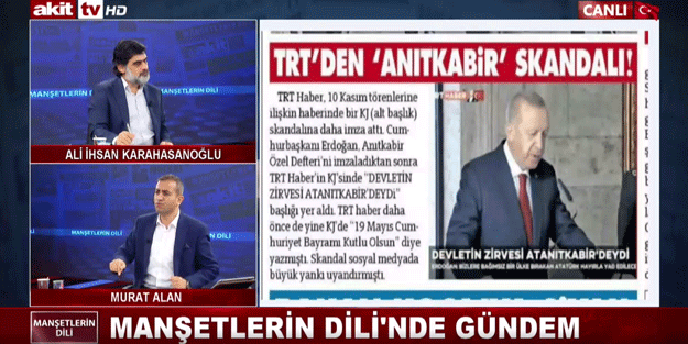 Akit’in bedduası mı bunlara yapıştı? TRT’ye çamur atan Sözcü kendi hatasının üstünü örttü