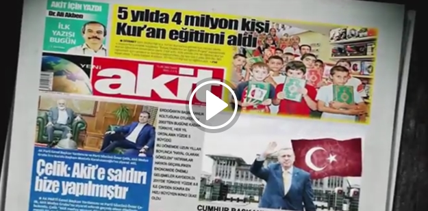 Akit'in yeni reklam filmine büyük ilgi