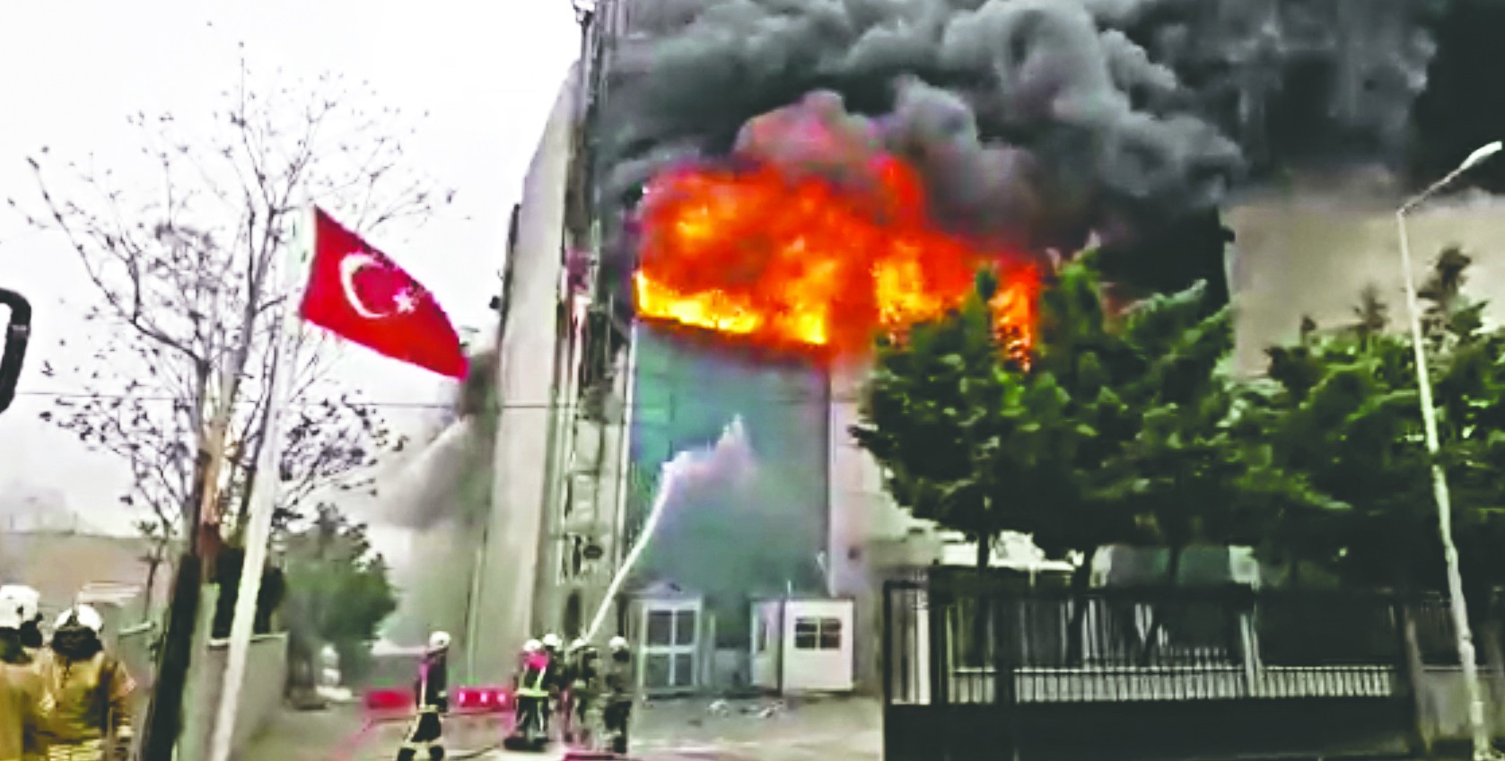 Akit’teki yangına 2 Müfettiş