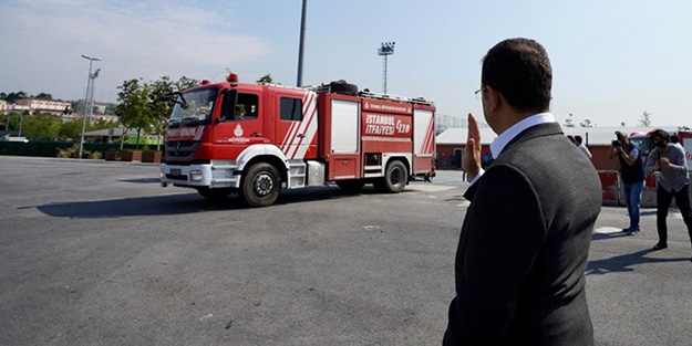 Akit'teki yangını seyreden İBB itfaiyesinde PKK skandalı patlak verdi!