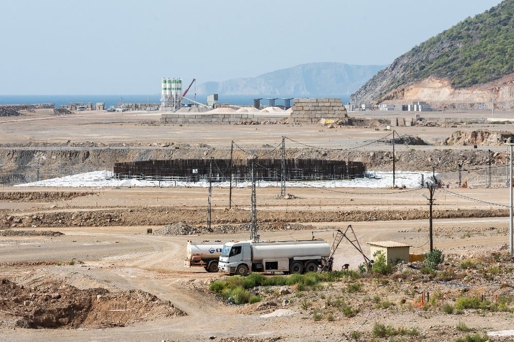 Akkuyu NGS’de 1’inci güç ünitesinin temel plakasının beton dökme çalışmaları tamamlandı 