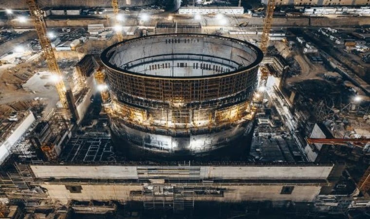 Akkuyu NGS'de bir aşama daha tamamlandı