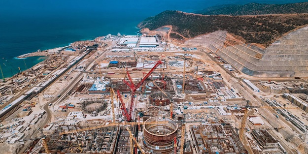 Akkuyu NGS'den inşaat sahasındaki 