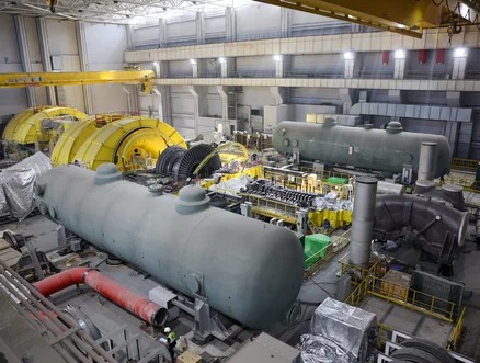 Akkuyu NGS'nı̇n 1’inci ünı̇tesı̇nde buhar kızdırıcı-ayırıcıların montajı tamamlandı