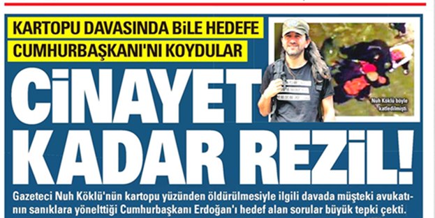 Cinayet kadar rezil!