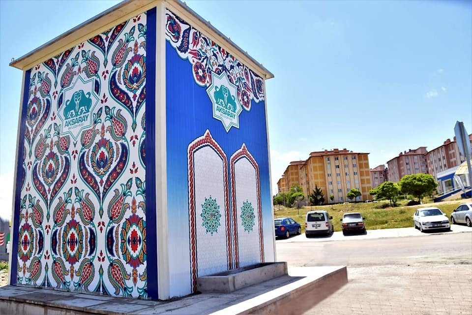 Aksaray Belediyesi tatlı su kabinlerini mahallelere yerleştiriliyor 