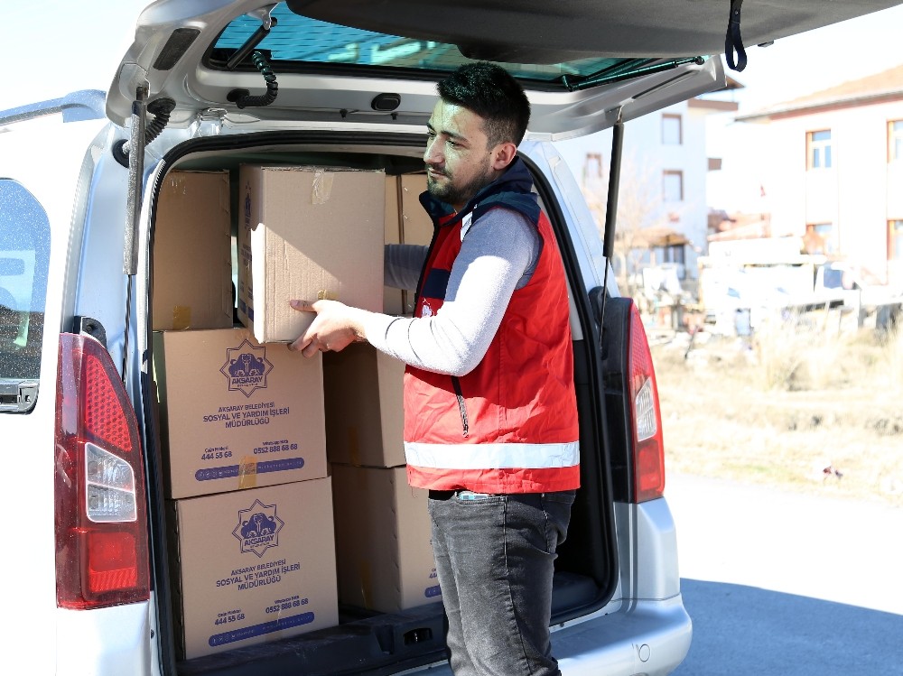 Aksaray Belediyesinden Çölyak hastalarına gıda yardımı 