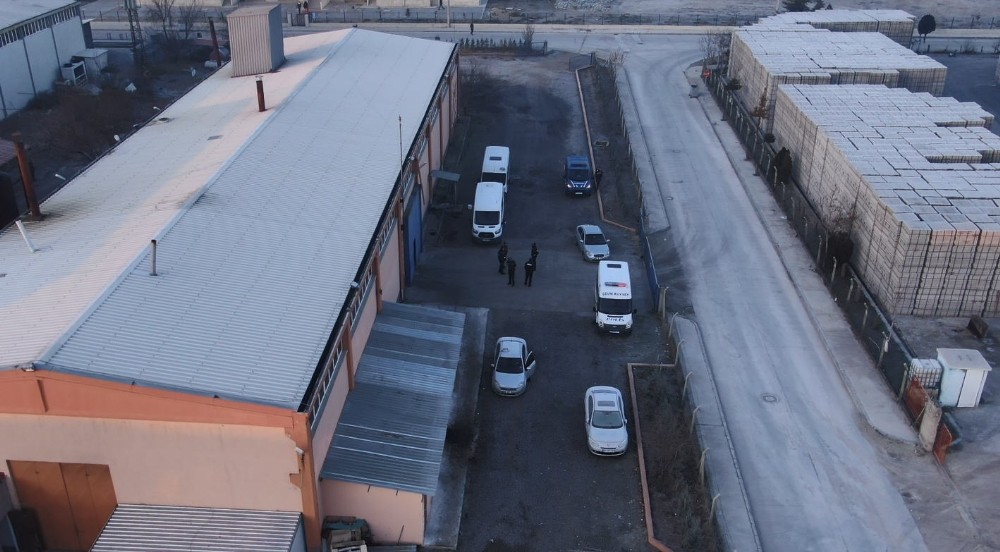 Aksaray polisinden drone ile “10 Numara” operasyon 
