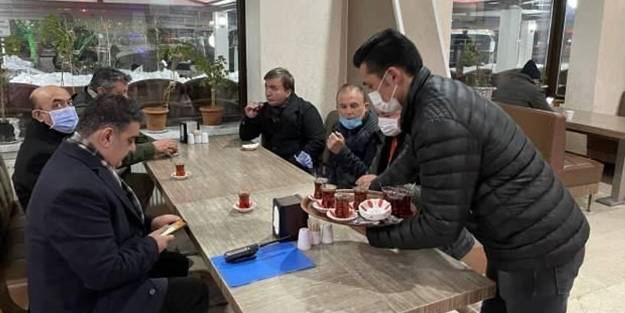 Aksaray Valiliğinden misafir yolculara ikram