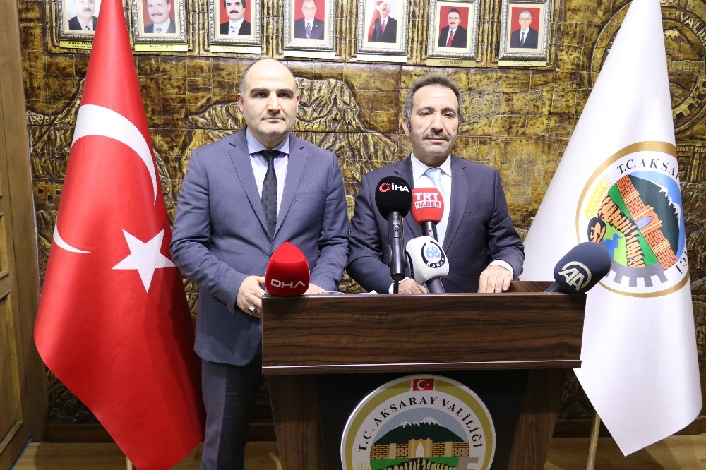 Aksaray Valisinden korona virüsü açıklaması 