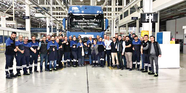 Aksaray’da 275 bin kamyon üretti