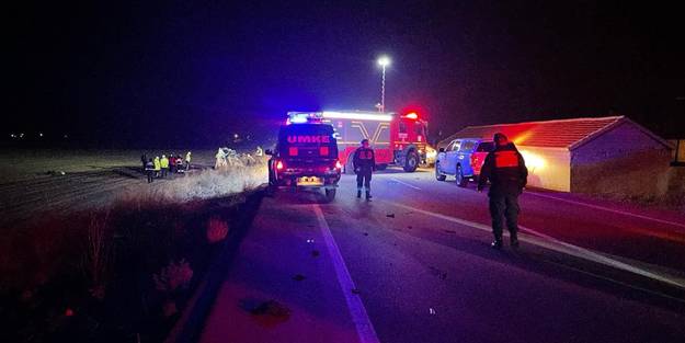 Aksaray'da katliam gibi kaza! Ölüler var