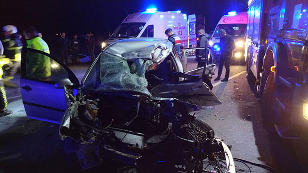 Aksaray'da feci kaza... 3 genç hayatını kaybetti