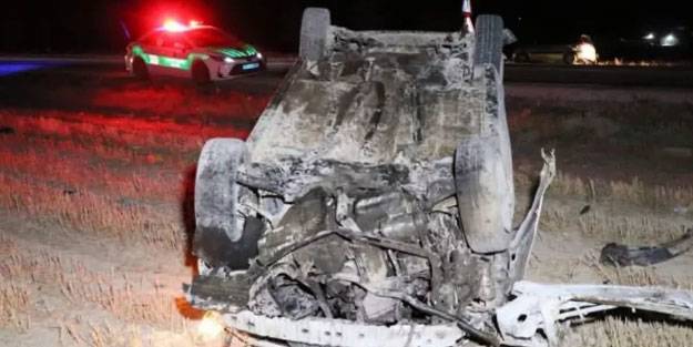Aksaray'da feci kaza