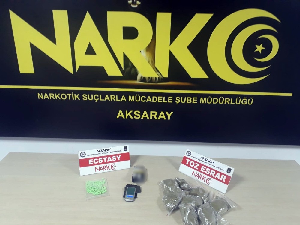Aksaray’da iki ayrı uyuşturucu operasyonu: 3 tutuklama 