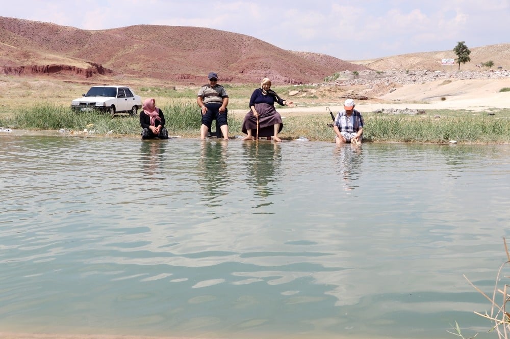Aksaray’da kaderine terk edilen tuzlu su termal kaynak ilgi bekliyor 