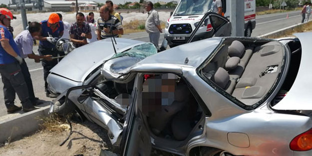 Aksaray'da korkunç kaza! 3 kişi hayatını kaybetti