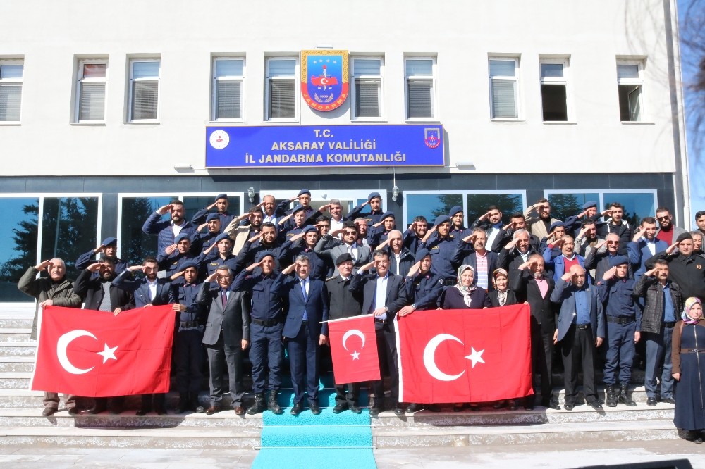 Aksaray’da Mehmetçik için kurban kesilerek dua edildi 