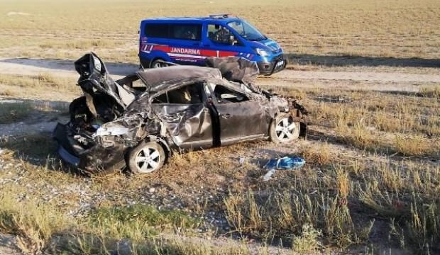Aksaray'da nişan yolunda feci kaza: 3'ü çocuk 7 yaralı