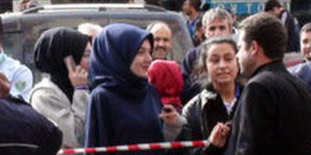 Aksaray'da panik, vatandaşlar sokağa döküldü