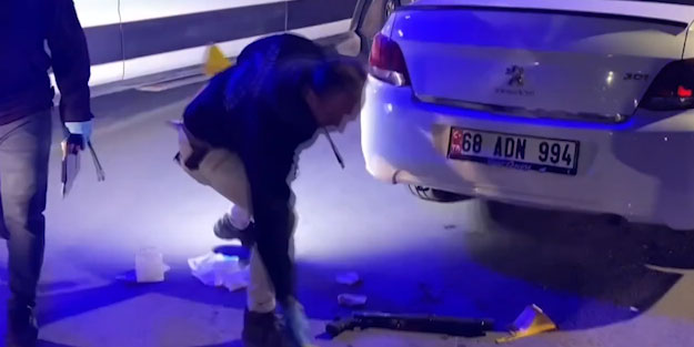 Aksaray'da pompalı tüfek dehşeti