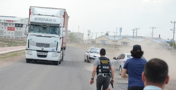 Aksaray'da TIR'da 150 kilo esrar ele geçirildi