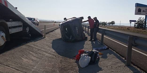 Aksaray'da trafik kazası: 6 yaralı