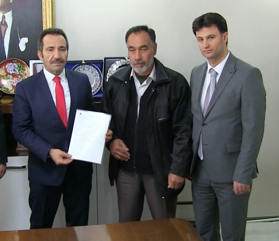 Aksaraylı çığ şehidinin ailesine şehitlik beratı verildi 