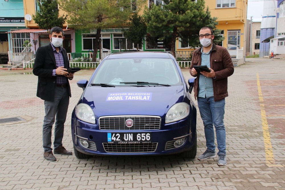 Akşehir Belediyesi Mobil Tahsilat Aracı hizmete başladı 