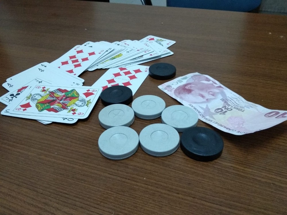 Akşehir’de kumar operasyonu 