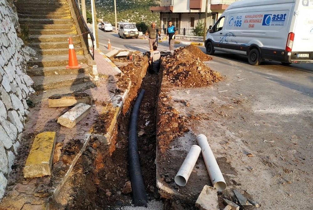 Akseki ASAT arızalarına anında müdahale etti 