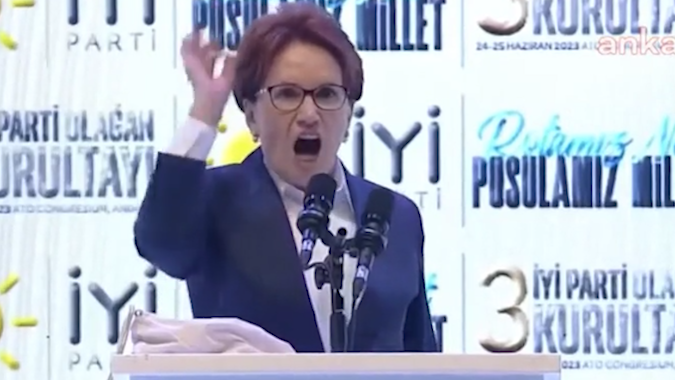 Akşener 6’lı masadan tekrar ayrıldı! CHP’ye sert sözler! Hesaplaşacağız Bay Kemal