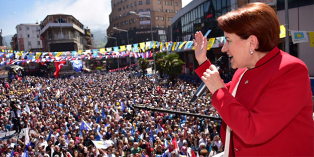 Akşener: Ciddiye alınan tek aday benim