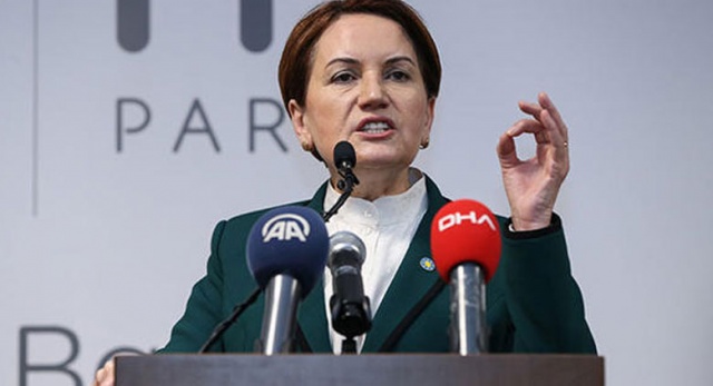 Akşener, Cumhurbaşkanlığı'na adaylığını açıkladı