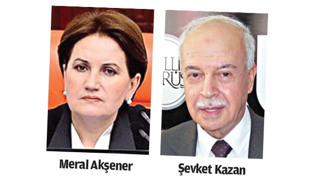 Akşener ve Kazan’a davetiye