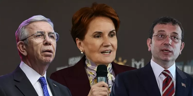 Akşener'den İmamoğlu ve Yavaş'a sert sözler! 'Eli genel merkezde, gözü...'