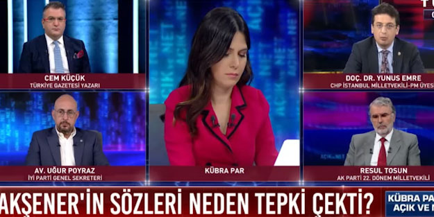 Akşener'in hadsizliğini savunmak CHP'li Yunus Emre'ye kaldı