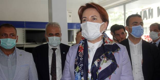 Akşener'in ziyaretinde gerginlik! İYİ Parti'nin provokasyonuna şehit ağabeyinden sert tepki