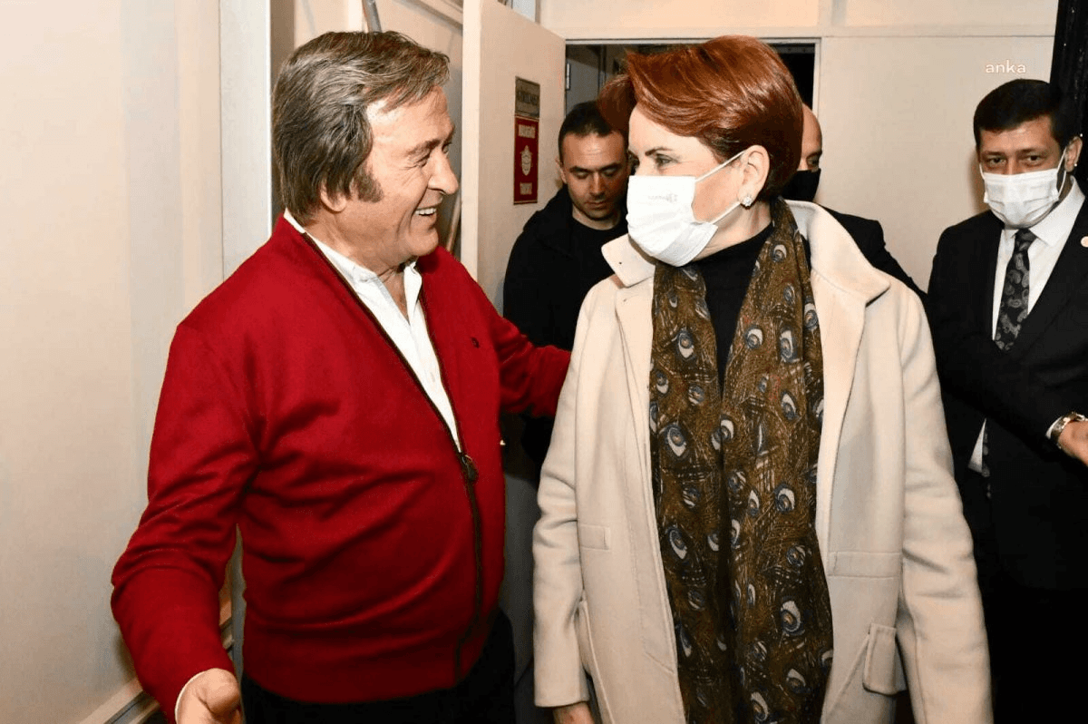 Akşener'le Erol Evgin buluştu, ortalık vıcık vıcık oldu